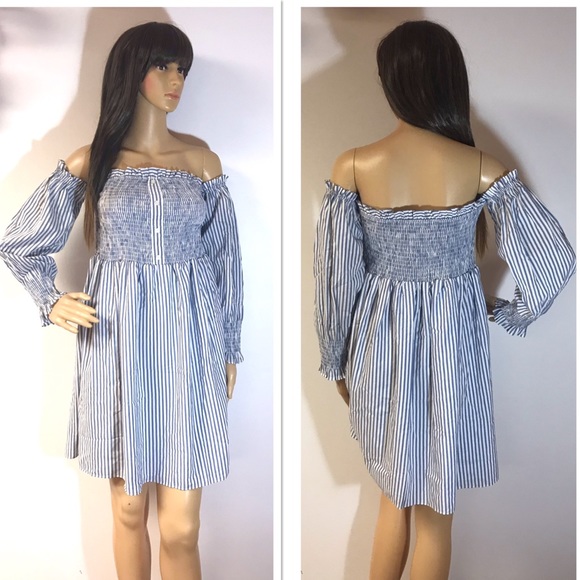 Ella Moon Women's Reeva off shoulder Smocked Dress - Picture 3 of 8